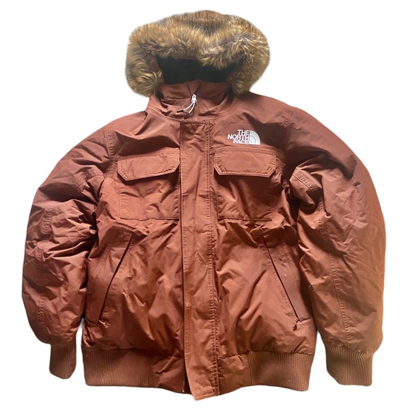 The North Face Other - The North Face Men's McMurdo Bomber Sz M Goose Down Brandy Brown